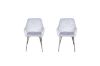 Picture of Test No Order - OPULENT Velvet Dining Chair (Silver)