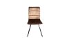 Picture of Test No Order - ZENITH Velvet High Back Dining Chair (Brown)