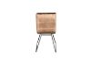 Picture of Test No Order - ZENITH Velvet High Back Dining Chair (Brown)