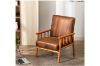 Picture of Test No Order - BARNHOUSE  Spotted Microfiber Armchair (Light Brown)