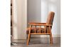 Picture of Test No Order - BARNHOUSE  Spotted Microfiber Armchair (Light Brown)