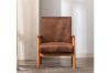 Picture of Test No Order - BARNHOUSE  Spotted Microfiber Armchair (Light Brown)