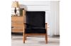 Picture of Test No Order - BARNHOUSE  Velvet Armchair (Black)