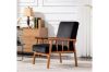 Picture of Test No Order - BARNHOUSE  Velvet Armchair (Black)