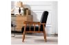 Picture of Test No Order - BARNHOUSE  Velvet Armchair (Black)