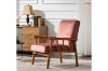 Picture of Test No Order - BARNHOUSE  Velvet Armchair (Rose)