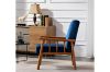 Picture of Test No Order - BARNHOUSE  Velvet Armchair (Blue)