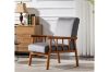 Picture of Test No Order - BARNHOUSE  Velvet Armchair (Grey)