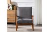 Picture of Test No Order - BARNHOUSE  Velvet Armchair (Grey)