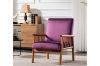 Picture of Test No Order - BARNHOUSE  Velvet Armchair (Purple)