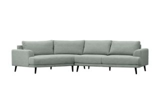 Picture of Test No Order - BIANCA Angular Chaise Sofa (Light Grey) - Facing Left