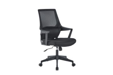 Picture of Test No Order - ZENITH Mid Back Office Chair (Black)