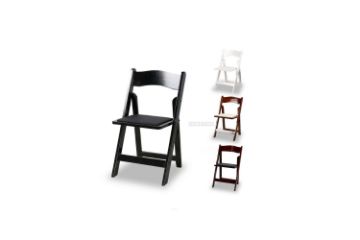 Picture of Test No Order - RETREAT Foldable Dining Chair (Black/White/Light Brown/Dark Brown)