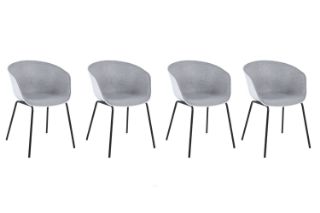 Picture of Test No Order - FUSION Arm Chair (Grey) - 4 Chairs in 1 Carton