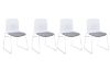 Picture of Test No Order - NEXUS Stackable Dining/Visitor Chair (Grey)