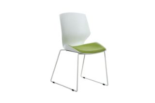 Picture of Test No Order - SOLACE Stackable Dining/Visitor Chair (Green) -  Single