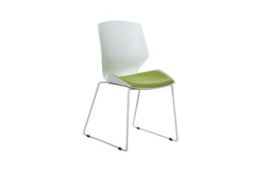 Picture of Test No Order - SOLACE Stackable Dining/Visitor Chair (Green)