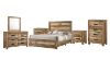 Picture of Test No Order - ROLAND Bedroom Set (Natural)  - 6PC Queen Size