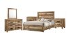 Picture of Test No Order - ROLAND 4PC/5PC/6PC Bedroom Set in Queen Size (Natural) 