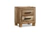 Picture of Test No Order - ROLAND  Bedside 2-Drawers (Natural)