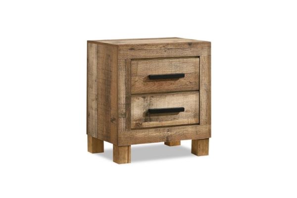 Picture of Test No Order - ROLAND  Bedside 2-Drawers (Natural)