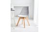 Picture of Test No Order - EFRON Dining Chair with White  Cushion (Clear)