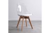 Picture of Test No Order - EFRON Dining Chair with White  Cushion (Clear)