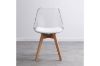 Picture of Test No Order - EFRON Dining Chair with White  Cushion (Clear)