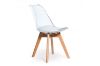 Picture of Test No Order - EFRON Dining Chair with White  Cushion (Clear)