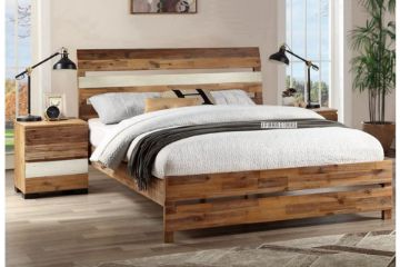 Picture of Test No Order - LEAMAN Bed Frame (Acacia Wood) - Queen Size