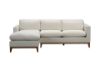 Picture of Test No Order - VENICE Feather Filled Fabric Sectional Sofa  (White) 