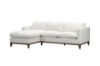 Picture of Test No Order - VENICE Feather Filled Fabric Sectional Sofa  (White) 