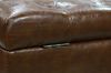 Picture of Test No Order - ROUX Faux Leather Storage Ottoman (Brown)