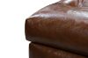 Picture of Test No Order - ROUX Faux Leather Storage Ottoman (Brown)