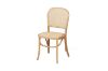 Picture of Test No Order - SYDNEE Solid Beech Rattan Back and Seat Dining Chair (Natural)