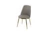 Picture of Test No Order - SYNE Gold Legs PU Dining chair (Grey)