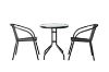 Picture of Test No Order - EVOKE 3-Piece Wicker Outdoor Patio  Setting (Black)