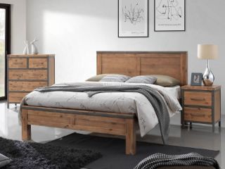 Picture of Test No Order - KANSAS Bed Frame (Acacia Wood) - Super King