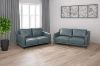 Picture of Test No Order - CATANIA 3/2 Seater 100% Genuine Leather Sofa Range (Blue)