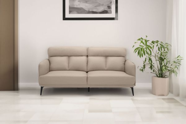 Picture of Test No Order - SIKORA 3/2/1 Seater 100% Genuine Leather Sofa Range (Beige)