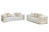 Picture of Test No Order - ANCONA 3/2/1 Seater Velvet Sofa (Beige)