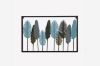 Picture of Test No Order - LEAVES 02 Metal Wall Art (90cm x 60cm) *Multicolor