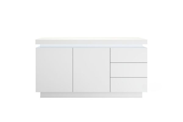 Picture of Test No Order - BLANC 150 Buffet with LED Lights (High Gloss White)