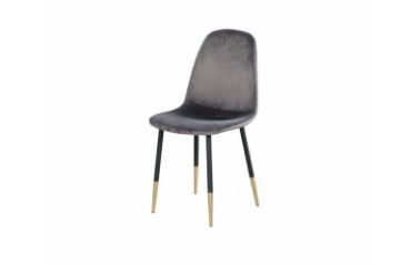 Picture of Test No Order - BIJOK Velvet Dining Chair (Grey)