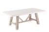 Picture of Test No Order - ANTON 1.8M/2.1M Dining Table (White Concrete on Solid Acacia Wood)