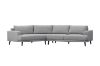 Picture of Test No Order - BIANCA Angular Chaise Sofa (Light Grey)