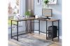 Picture of Test No Order - MAYTON Corner Desk Workstation (Vintage Oak)