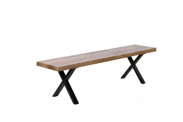 Picture of Test No Order - GALLOP 180 Dining Bench (Live Edge)