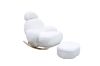 Picture of Test No Order - BARBIE Rocking Chair with ottoman (Cream)