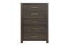 Picture of Test No Order - GLINDA 5-Drawer Tallboy (Grey)